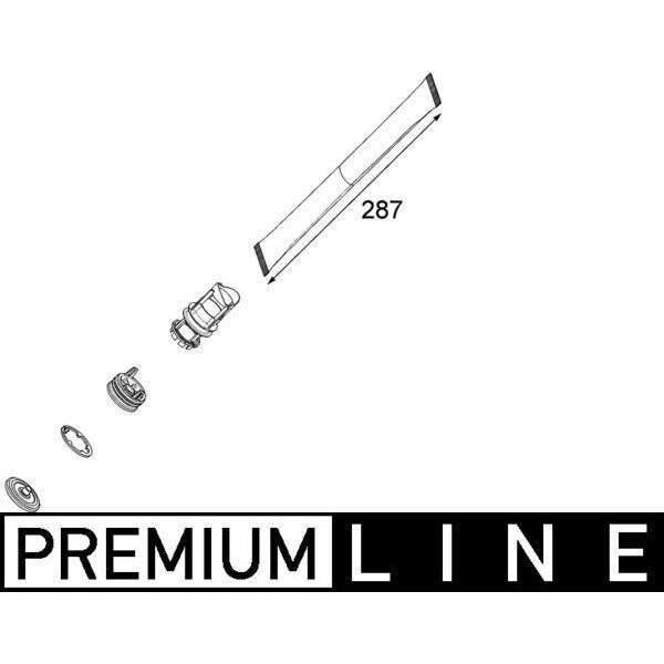 Mahle Ad 1 000P - Oe 31368938 Essiccatore Per Aria Condizionata Per XC90 Ii (256)-image