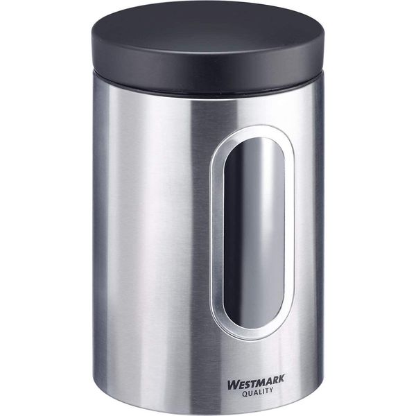 Westmark 62372260 Westmark Vorratsdose 19,5 Cm Hoch Grau 1800,0 Ml-image