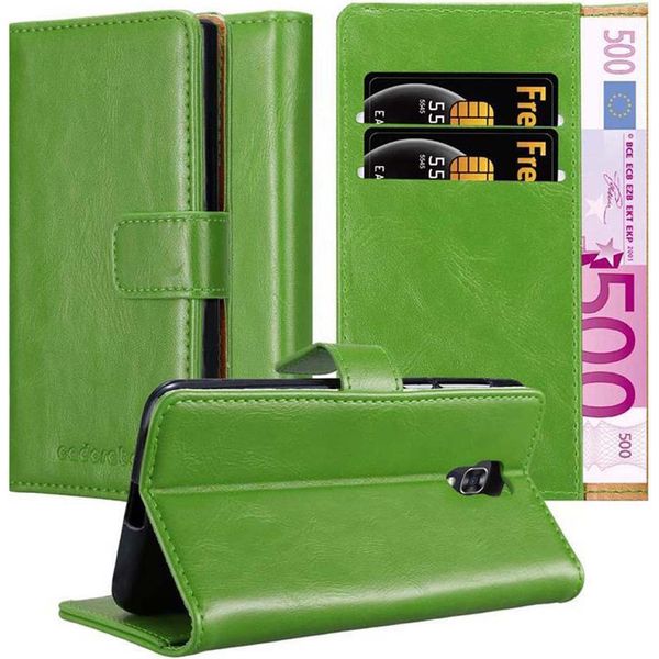 Cadorabo Cover Per Lg X Screen Cover Protettiva In Verde Cellulare Cover Libro Custodia Custodia-image
