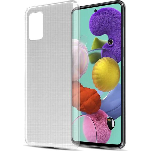 Cadorabo Cover Per Samsung Galaxy A51 5G Cover Protettiva In Trasparente Cover Protettiva Tpu Silicone Cover Custodia-image