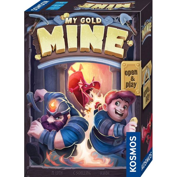 Kosmos My Gold Mine, Kartenspiel, Karten Spiel, Familienspiel, Kinderspiel, Ab 7 Jahren, 680770-image