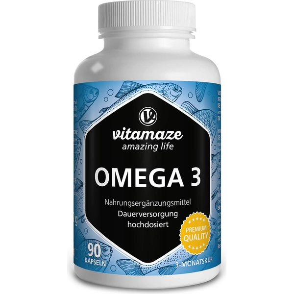 Omega-3 1000 Mg Epa 400/Dha 300 Capsule Ad Alto Dosaggio. 90 Cap-image