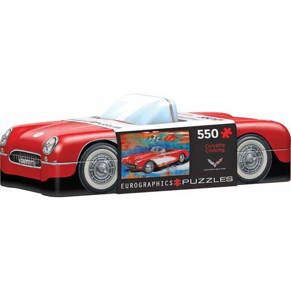 Eurographics Puzzle Corvette Cruising In Puzzledose, 550 Teile, 33 X 48 Cm, 8551-5599-image
