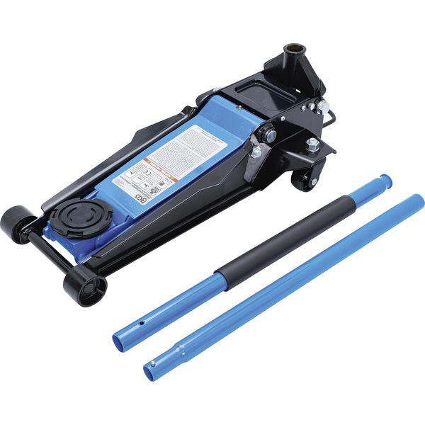 Bgs Martinetto Idraulico 2,5 T - Martinetto Di Manovra Con Pedale Di Sollevamento Rapido, Ideale Per Il Cambio Dei Pneumatici, 2,5 Tonnellate-image
