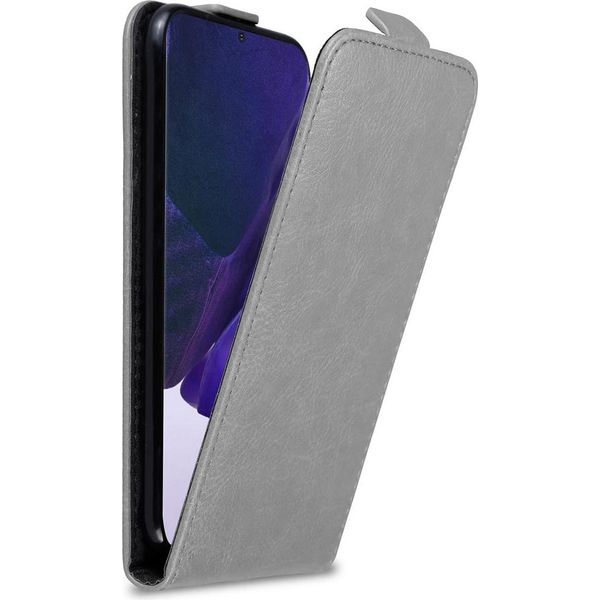Custodia Cadorabo Per Samsung Galaxy Note 20 Ultra Custodia Protettiva In Grigio Custodia Flip Per Telefono Cellulare Custodia Cover-image