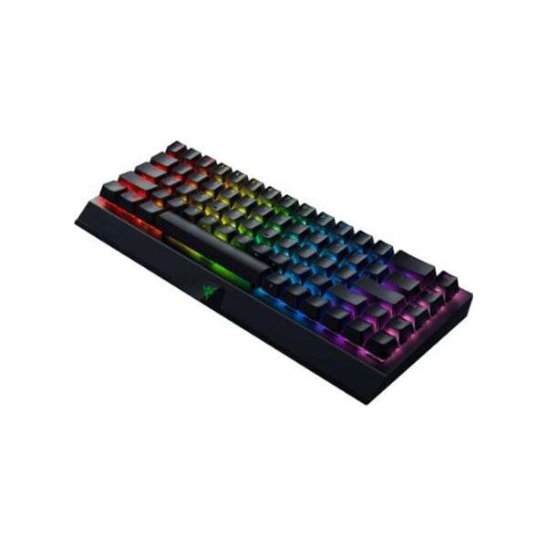 Razer Razer | Blackwidow V3 Mini Hyperspeed | Mechanical Gaming Keyboard | Wireless | Rgb Led Light | Nord | Bluetooth | Black | Yellow Switch | Wireless Connection-image