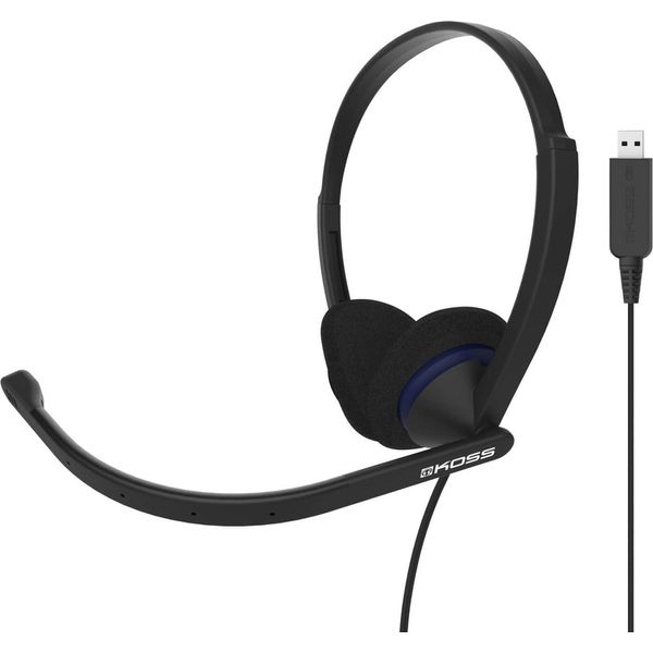 Koss | CS200 Usb | Cuffie | Cablate | In-Ear | Con Microfono | Nero-image