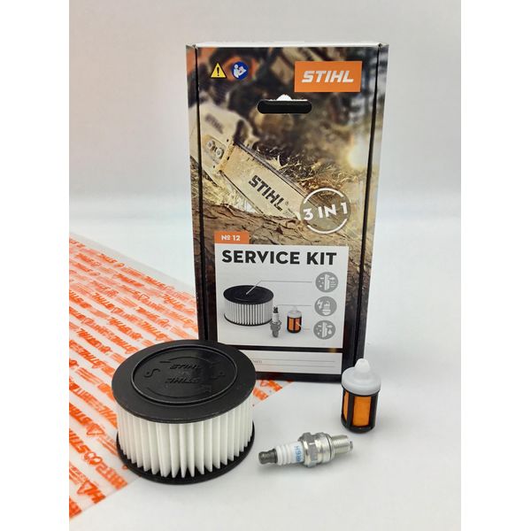 Kit Service Stihl 12 Ms 362, Ms 362, Ms 400 11400074102 Filtro, Candela-image