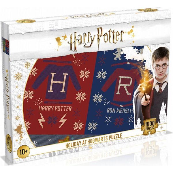 Harry Potter - Puzzle - Natale Nel Mondo Magico (1000 Pezzi)-image