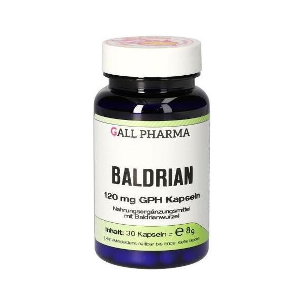 Gall Pharma Valeriana 120 Mg Gph Capsule, 30 Capsule-image