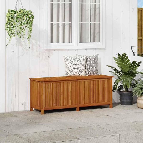 Contenitore Da Giardino 150X50X58 Cm In Legno Massiccio Di Acacia-image