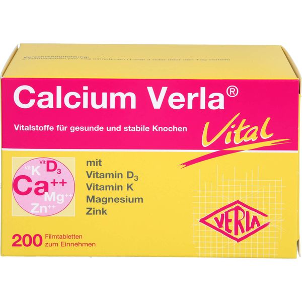 Calcio Verla Vital Compresse Rivestite Con Film, 200 Compresse-image