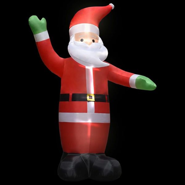 Vidaxl Led Babbo Natale Gonfiabile Con Led Decorazione Natalizia IP44 3 M-image