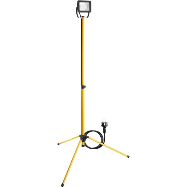 Goobay Faretto Da Cantiere A Led Con Stelo Telescopico 30 W 2550 Lm E Luce Bianca Neutra 4000 K-image