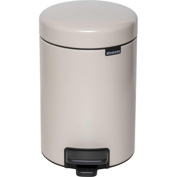 Brabantia Bidone A Pedale Newicon 3 L Soft Beige-image