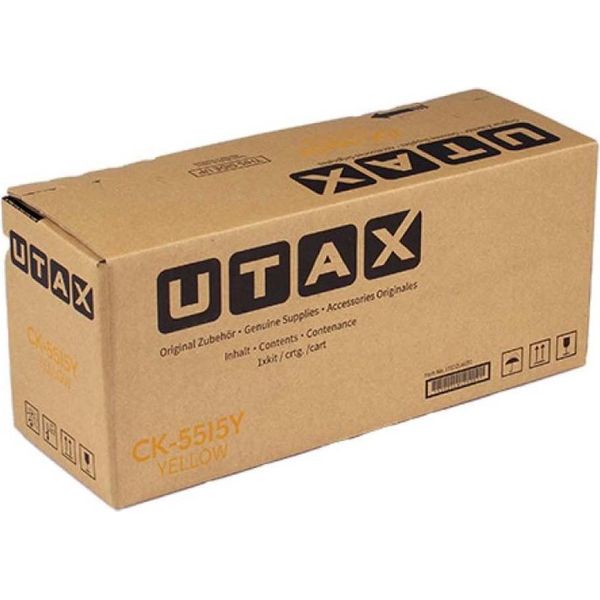 Utax 1T02ZLAUT0 Cartuccia Toner 1 Pz. Originale Giallo-image
