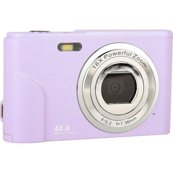 Inf Fotocamera Digitale 1080P 48 Megapixel Zoom 16X Viola-image