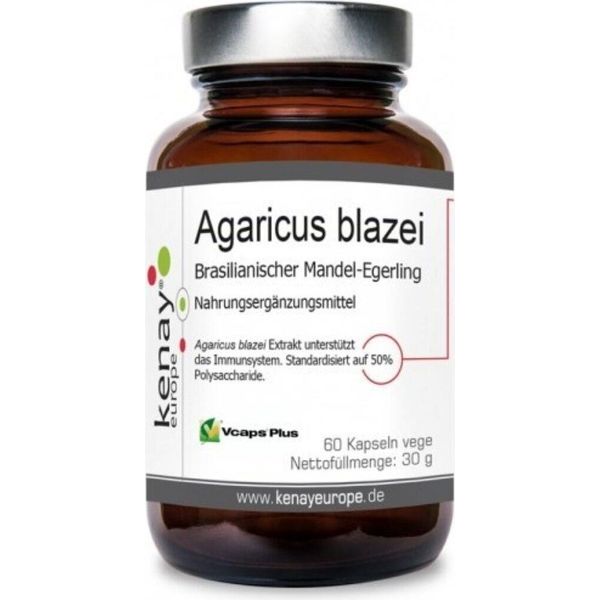 Integratori Alimentari Kenay Agaricus Blazei Fungo Brasiliano (60 Caps.) 6408-image