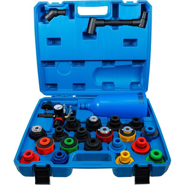 Bgs Set Di Imbuti Per Il Riempimento Dell'olio, Versione In Plastica, 24 Pezzi - 72213-image