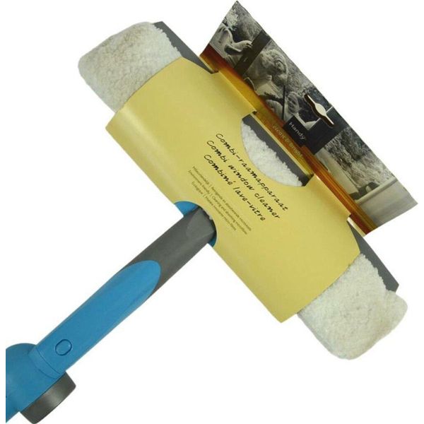 Handy Raamwisser Met Telescooparm 150 Cm Blauw/Grijs-image