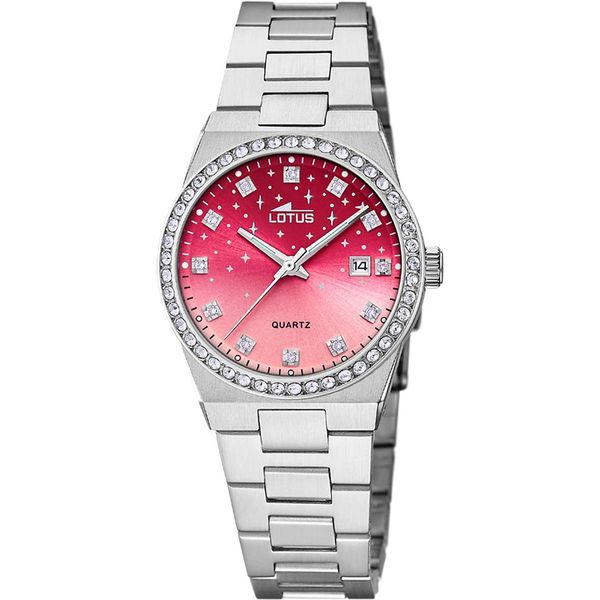 Lotus Orologio Da Donna Classic Elegant Orologio Da Polso In Acciaio Inox Argento UL18885/2-image