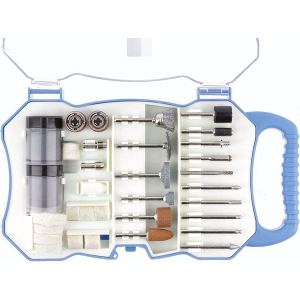 Set Di Accessori Di Ricambio Hogert Per Mini Smerigliatrice 72 Pezzi.-image