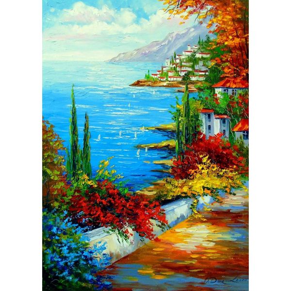 Enjoy Puzzle Città Sul Mare 1000 Pezzi-image