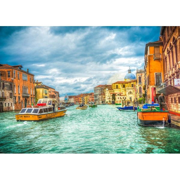 Puzzle Bluebird Venice - Puzzle Colorato Da 500 Pezzi-image