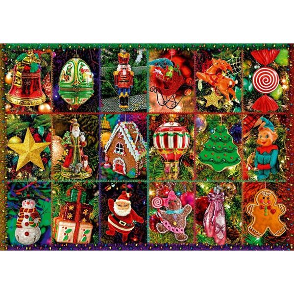 Bluebird Puzzle Decorazioni Natalizie 1000 Pezzi-image