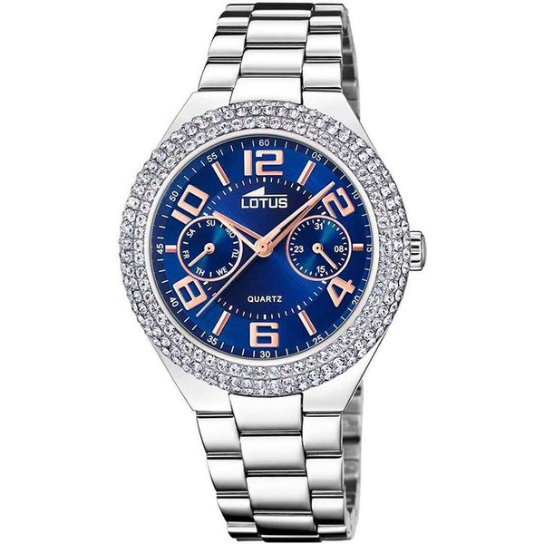 Lotus Orologio Da Donna Classic Elegant Orologio Da Polso In Acciaio Inossidabile Argento UL18918/2-image