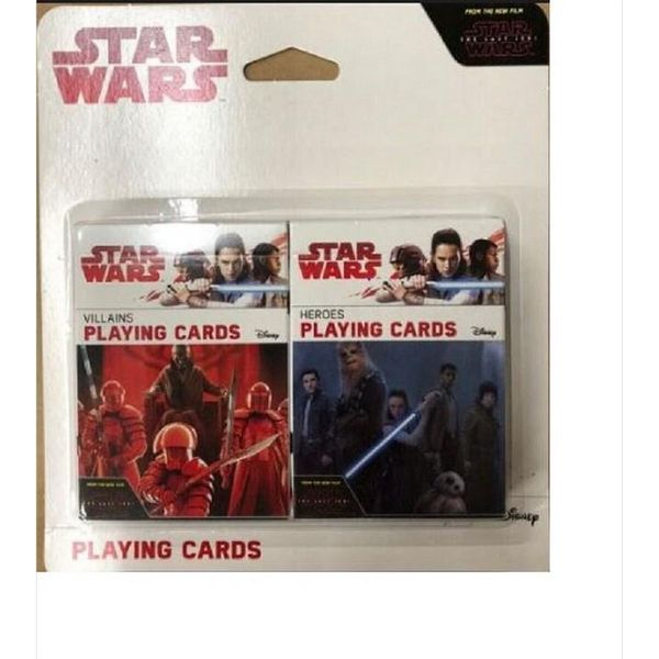 Star Wars - Mazzo Di Carte Da Gioco, Confezione Da 2 SG22527 (Taglia Unica) (Colorato)-image