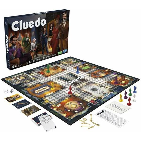 Gioco Da Tavolo Cluedo - Gioco Cluedo Ridisegnato Per 2-6 Giocatori. Hasbro-image