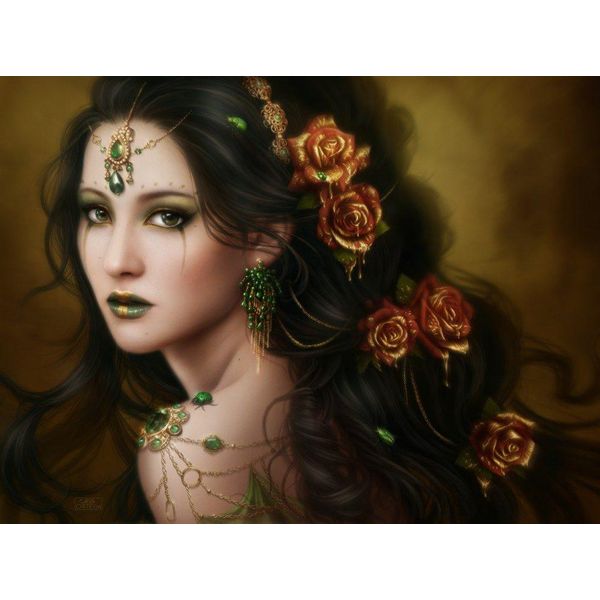 Grafika Puzzle Golden Rose - Puzzle Da 2000 Pezzi-image
