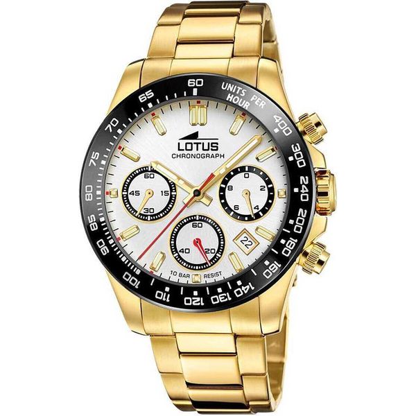 Lotus Orologio Da Uomo Classic Elegant Orologio Da Polso In Acciaio Inox Oro UL18914/1-image