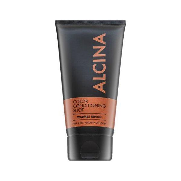 Alcina Color Conditioning Shot Balsamo Colorante Per Capelli Castani Warm Brown 150 Ml-image