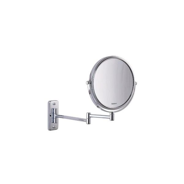 Valera Optima Classic 207.01A - Elegante Specchio Cosmetico A Parete Con Ingrandimento 4X E Doppio Braccio-image