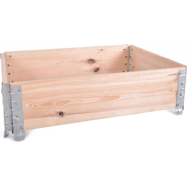 Rojaplast Letto Da Giardino Rialzato, Pieghevole, Legno, Pino 80 × 60 × 20 Cm-image