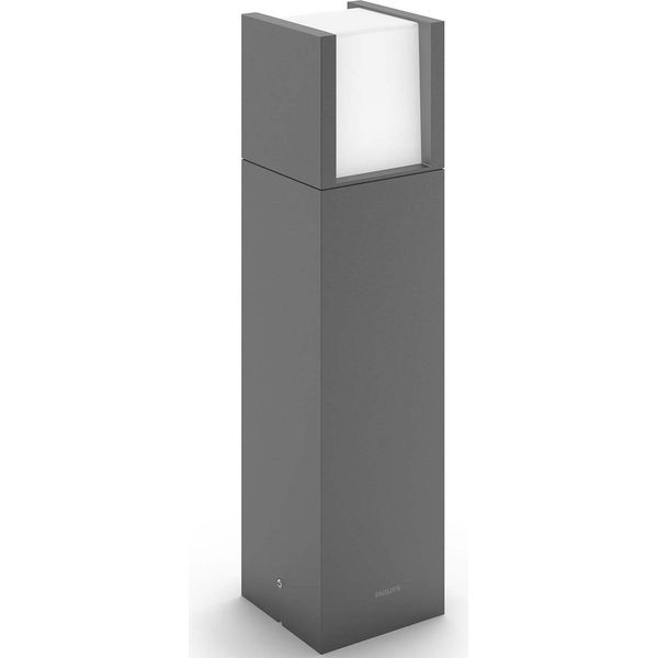 Lampada A Colonna Led Per Esterni Philips 8719514490246 Arbour IP44 3,8 W 800 Lm 3000 K Antracite-image