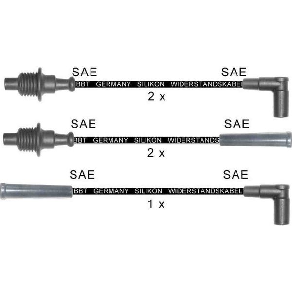 Set Di Cavi Di Accensione Resistenza Cavo Di Accensione Ø 7 Mm Bbt Per Es. Peugeot 405-image