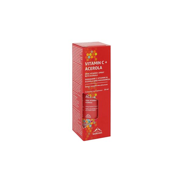 Nordaid Integratore Alimentare Vitamina C Acerola Spray, BI8110-image