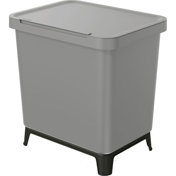 Cestino Keden Systema Con Contenitore Per Il Riciclaggio 2X 10L Grigio-image
