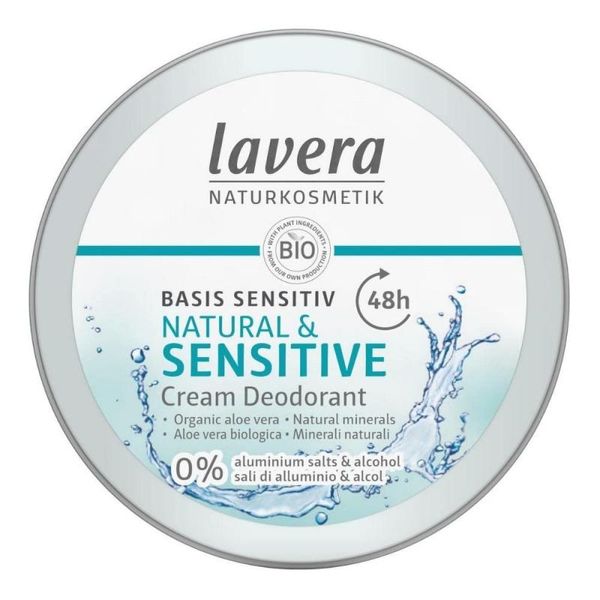 Lavera Basis Sensitive Cream Deodorante Per Pelli Sensibili 50 Ml-image