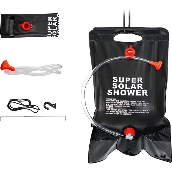 Doccia Da Campeggio Borsa D'acqua Da Campeggio 20L - Super Doccia Solare - Doccia Da Esterno-image