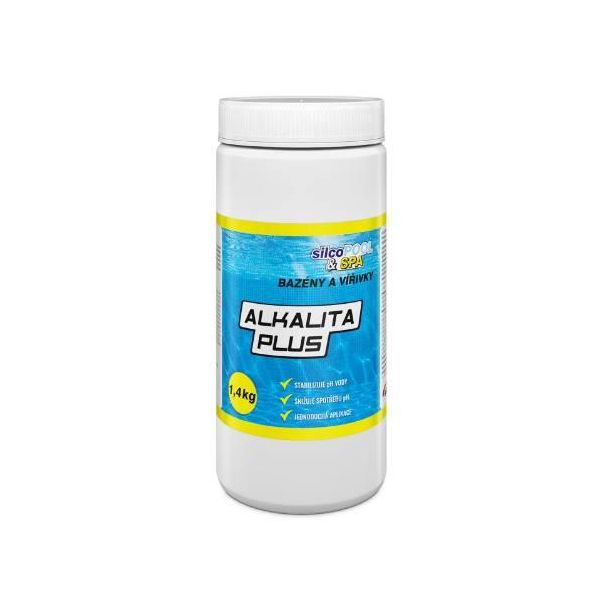 Prodotti Chimici Per Piscine, Alkalita Plus, 1,4 Kg, Silco-image
