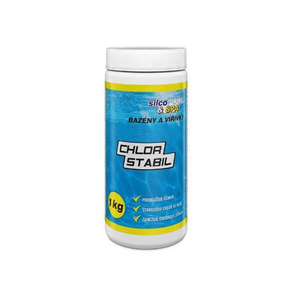 Prodotti Chimici Per Piscine, Cloro Stabile, 1 Kg, Silco-image