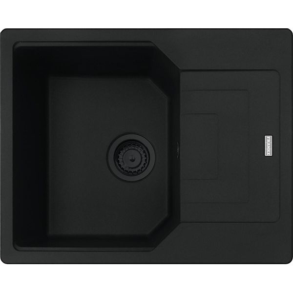 Franke Maris Urban Lavello Da Incasso Fragranit Lavello Ubg 611-62 Nero Opaco Manopola Rotante Da 45 Cm 114.0682.735-image