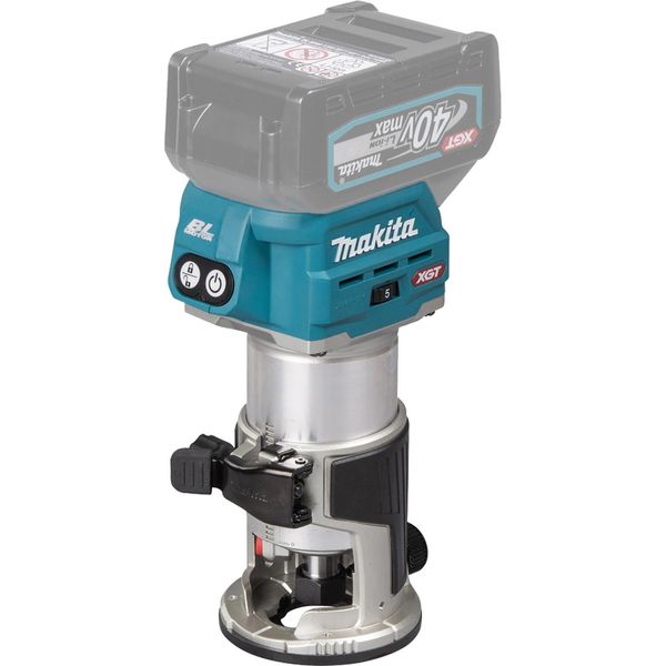 Fresatrice Multifunzione A Batteria Makita Xgt 40 V Max - 6 Mm / 8 Mm - 10.000 - 31.000 Giri/Min-image