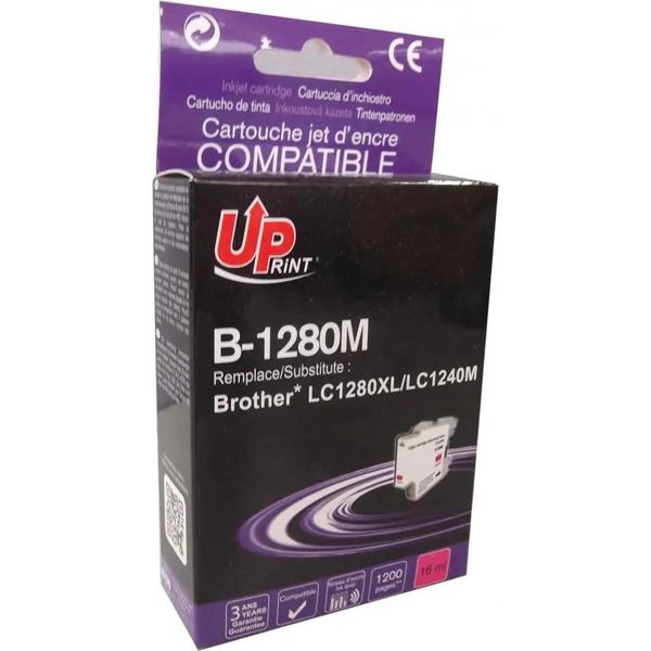 Cartuccia A Getto D'inchiostro Uprint LC1280XL/1240, Brother, Magenta-image