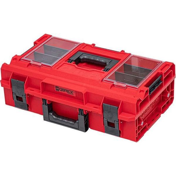 Qbrick System One 200 2.0 Profi Red Ultra Hd Valigia Portautensili Personalizzata Organizzatore Modulare 585 X 385 X 190 Mm 15,4 L Impilabile IP66-image