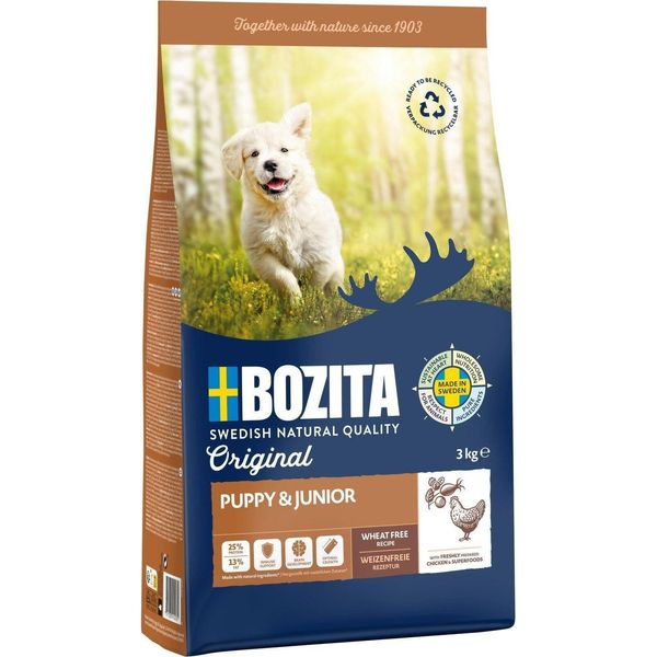 Bozita Original Puppy & Junior Poulet 3Kg-image